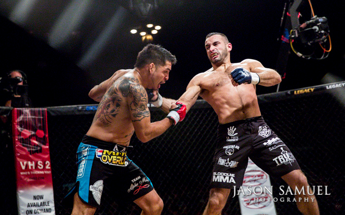 Champion being crowned at Legacy FC 21