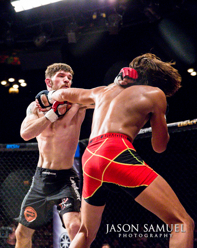 Standing clinch work at Legacy Fighting Championship 21