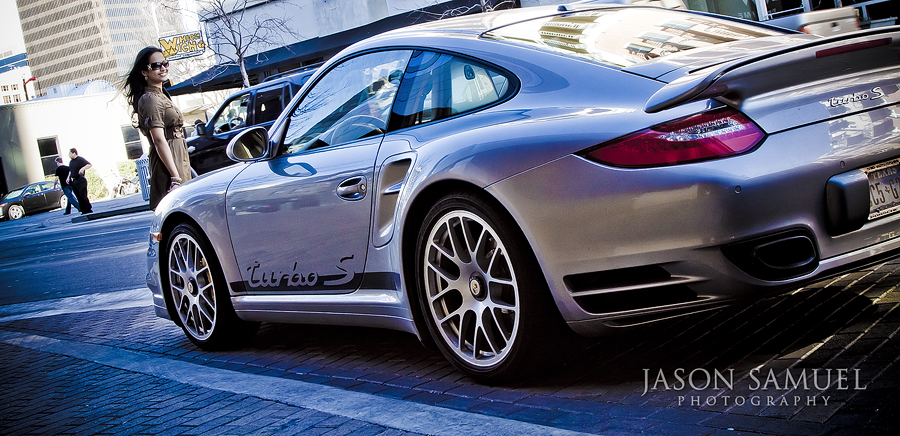 Porsche Turbo S — automotive detail photography